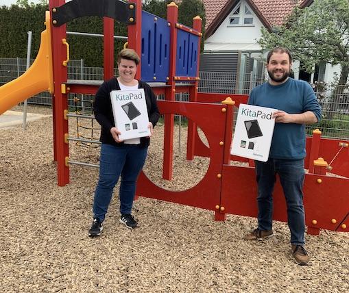 Übergabe Kita-Pads